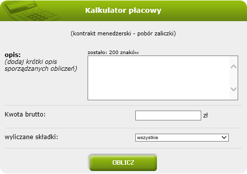 kalkulator płacy netto Kalkulator Płacy Netto
