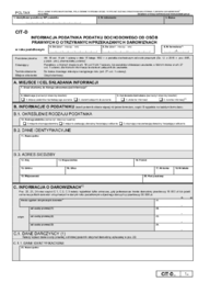 CIT-D(7) - Informacja podatnika podatku dochodowego od osób prawnych o otrzymanych / przekazanych darowiznach - druki GOFIN