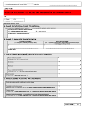 AKC-4/M<sub>(3)</sub> - Podatek akcyzowy od płynu do papierosów elektronicznych - Druki Gofin
