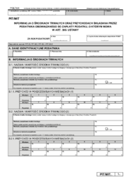 PIT/MIT(1) - Informacja o środkach trwałych oraz przychodach składana przez podatnika obowiązanego do zapłaty podatku, o którym mowa w art. 30g ustawy - druki GOFIN