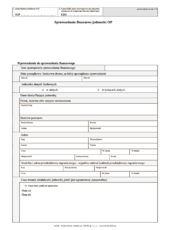 Sprawozdanie finansowe dla organizacji pozarządowych w formacie XML - (wersja struktury v1-3) - druki GOFIN