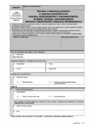 KRS-W10 - Wniosek o rejestrację podmiotu w rejestrze przedsiębiorców - druki GOFIN