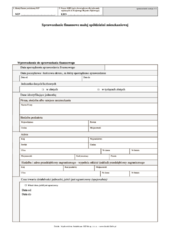 Sprawozdanie finansowe dla małych spółdzielni mieszkaniowych w formacie XML - (wersja struktury v1-3) - druki GOFIN