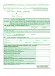 AKC-4/AKC-4zo(6) - Deklaracja dla podatku akcyzowego - druki GOFIN