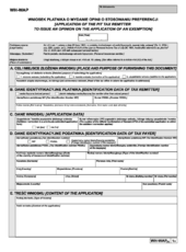 WH-WAP(2) - Wniosek płatnika podatku dochodowego od osób fizycznych o wydanie opinii o stosowaniu preferencji - druki GOFIN