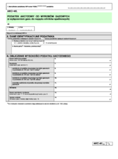 AKC-4/L(6) - Podatek akcyzowy od wyrobów gazowych (z wyłączeniem gazu do napędu silników spalinowych) - druki GOFIN