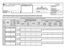 C-01 - Sprawozdanie o cenach producentów wyrobów i usług - druki GOFIN