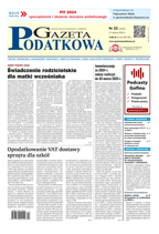 Gazeta Podatkowa Nr 22 (2210) z dnia 17.03.2025