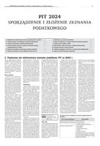 Dodatek do Gazety Podatkowej - PIT 2024 - sporządzenie i złożenie zeznania podatkowego