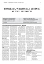 Dodatek do Gazety Podatkowej - Komornik, wierzyciel i dłużnik w toku egzekucji