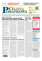 Gazeta Podatkowa Nr 52 (2240) z dnia 30.06.2025