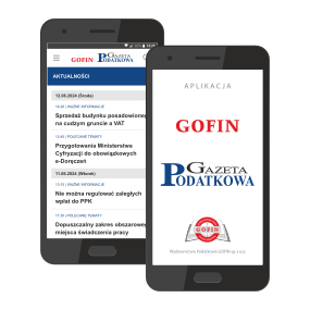 Aplikacja mobilna Gofin Gazeta Podatkowa