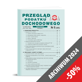 Przegląd Podatku Dochodowego (PPD) - Archiwum 2024