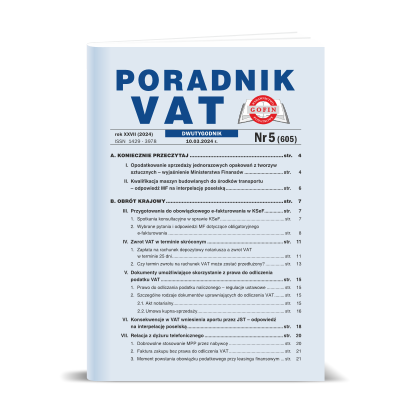 Poradnik VAT (PV)