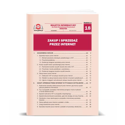 Dodatek BI 18/2025 - Zakup i sprzedaż przez internet