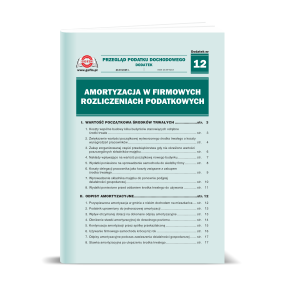 Dodatek PPD 12/2025 - Amortyzacja w firmowych rozliczeniach podatkowych
