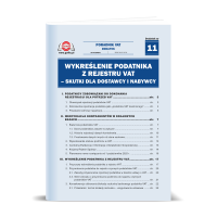 Dodatek PV 11/2025 - Wykreślenie podatnika z rejestru VAT - skutki dla dostawcy i nabywcy