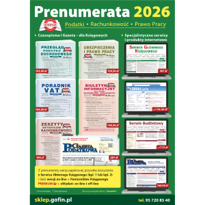 Pełna oferta wydawnicza na cały 2026 r.