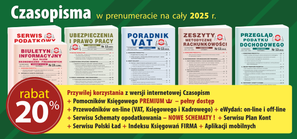 Komplet promocyjny nr 2 na cały 2025 rok - Czasopisma