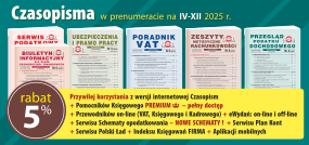 Komplet promocyjny nr 2 na okres IV-XII 2024 - Czasopisma