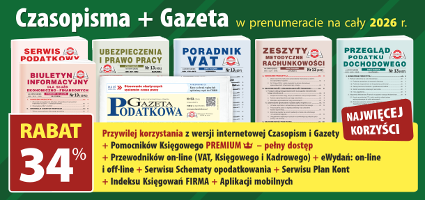 Komplet promocyjny nr 1 na cały 2026 rok - Czasopisma + Gazeta