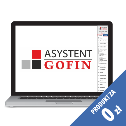 ASYSTENT Gofin - Darmowa aplikacja dla Księgowych